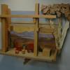 Buena Vista   (2012)
31”  x 37½”  x 18”
Cedar Siding, Recycled Wood, Buckeye Branch, Found Doll House Furniture, Shelf Hardware, Acrylic Finishes

