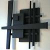 Dingbat (B)  (2004)
Painted Recycled Wood Construction
(Part B of Two Elements to be Shown Together)
27 1/2" x 58" x 3 1/2" deep